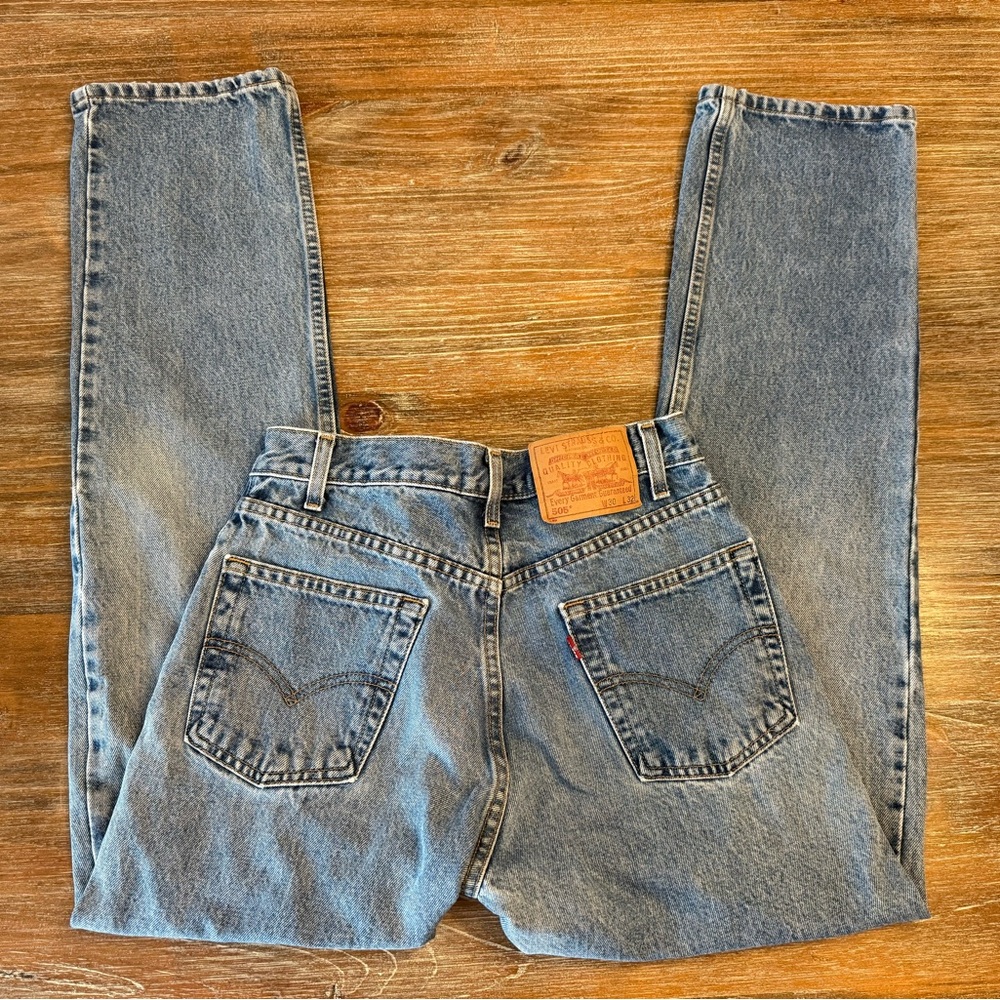 Levi's Light Blue High-Rise Vintage Jeans